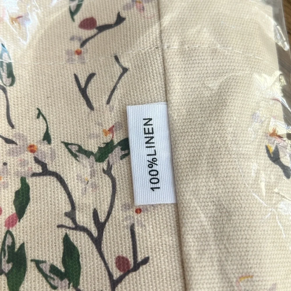 NWT Dior Beaute Tote Bag Shopping Bag Flowers Canvas Bag Authentic Sealed - Picture 2 of 4